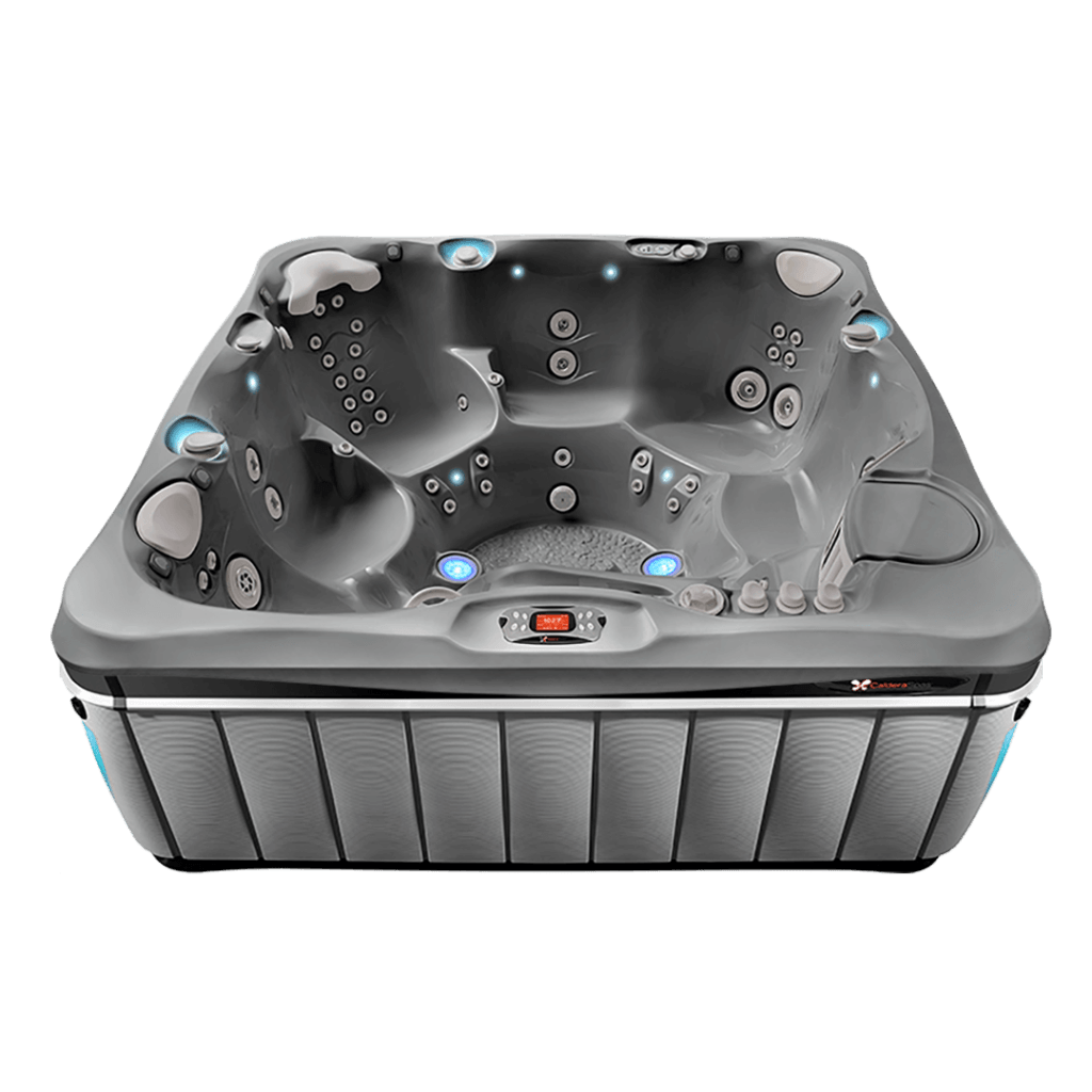 Foto Caldera Geneva Spa in de combinatie Platinum en Slate.
