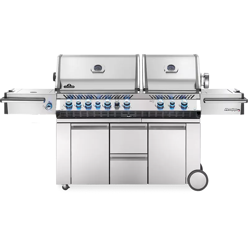De grootste meest luxueuze grill van Napoleon Grills de Prestige Pro 825.