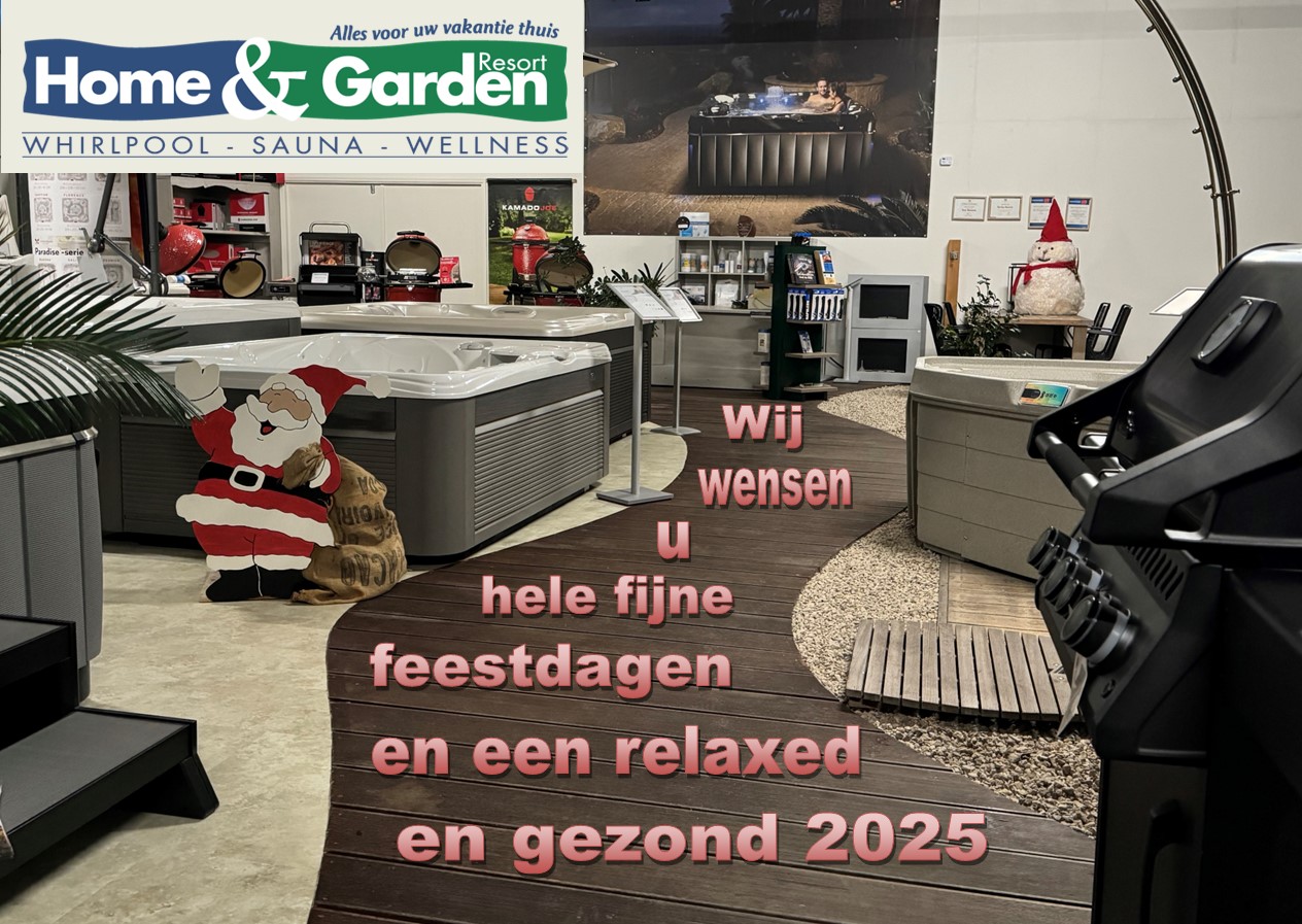 Kerstkaart december 2024 van Home & Garden Resort